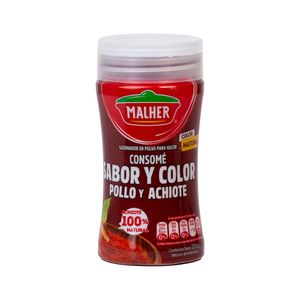 Consomé Pollo Y achiote Malher