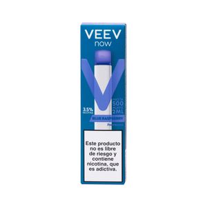 Vaporizador Blue Raspberry Veev Now 500 Puffs