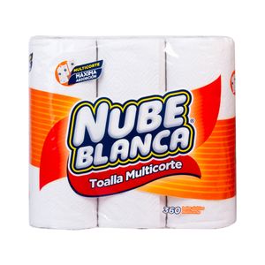 Mayordomo Doble Hoja Multicorte Nube Blanca 3 Pack