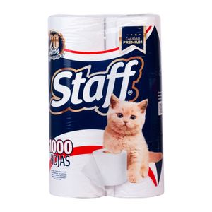 Papel Higiénico 1000 Hojas Staff