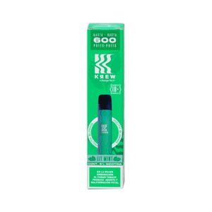 Cigarro Electrónico Mint Drip Krew 600 Puffs
