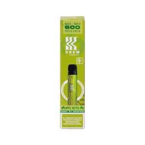 Cigarro Electrónico Apple Icetyle Krew 600 Puffs