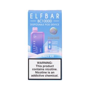 Vaporizador Blue Razz Ice Elf Bar 10000 Puff