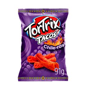 Frituras Tortrix Tacos Chile-Ros