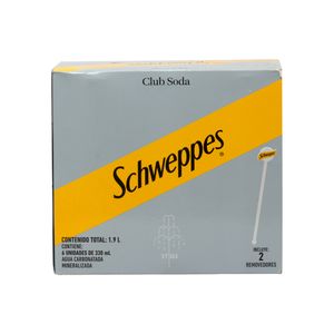 Agua Mineral Schweppes 6 Pack Lata