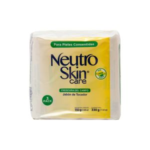 Jabón Pastilla Frescura Del Campo Neutroskin 3 Pack