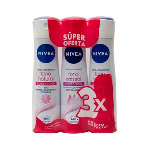 Desodorante Dama Tono Natural Surtido Nivea Aerosol