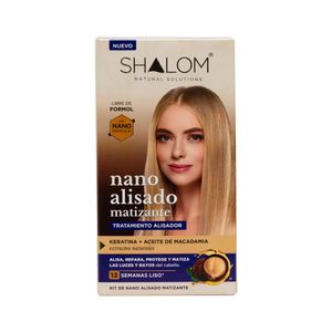 Tratamiento Nano Alisado Shalom