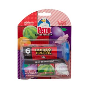 Desinfectante Baño Combo Frutal Pato Discos