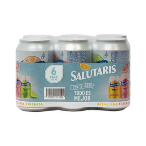 Salvavidas Sabores 6 Pack Lata