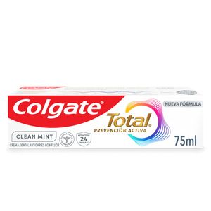 Crema Dental Total Prevención Activa Clean Mint Colgate