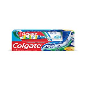 Cepillo Dental Triple Acción + Crema Dental  50 ml Colgate