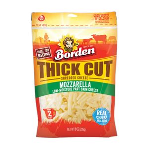 Queso Thick Cut Mozzarella Borden