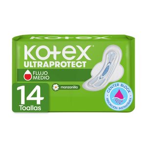 Toalla Femenina Ultraprotect Manzanilla Kotex