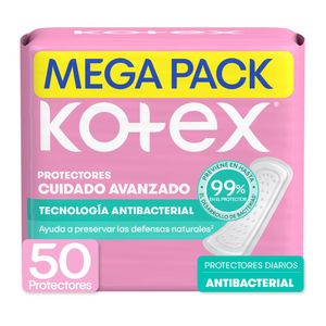 Protectores Diarios Antibacterial Kotex