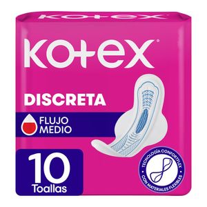 Toalla Femenina Discreta Kotex