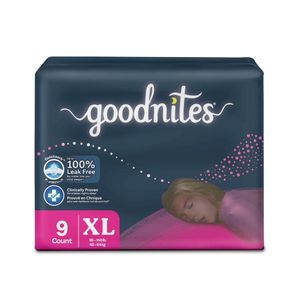 Pañal Desechable Talla XL Niña Goodnites