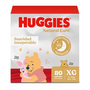 Pañal Desechable Talla XG/4 Natural Care Huggies