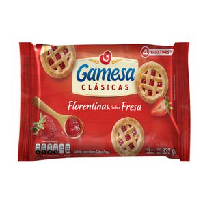 Florentinas Fresa y Mantequilla 4 Pack Gamesa