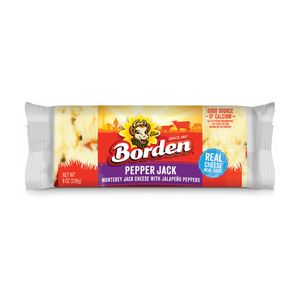 Queso Pepper Jack Natural Borden