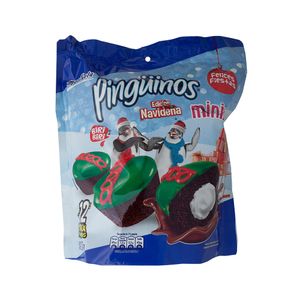 Pastelito Navideño Pingüinos