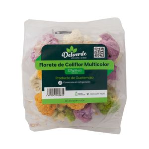 Florete De Coliflor Multicolor Del Verde