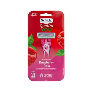 Rasuradora Quattro You Raspberry Schick