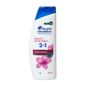 Shampoo Suave Manejable 2 En 1 Head & Shoulders
