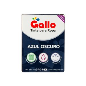 Colorante Azul Oscuro Gallo Caja