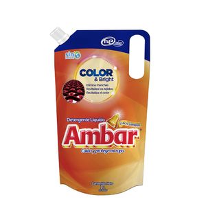 Detergente Líquido Color & Bright Ambar