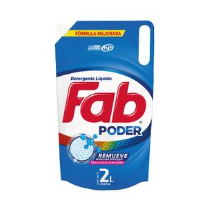 Detergente Líquido Poder Paraiso Floral Fab