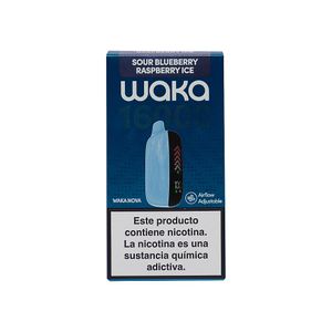 Cigarro Electrónico Sour Blueberry Waka 16000 Puffs