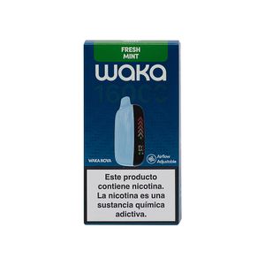 Cigarro Electrónico Fresh Mint Waka 16000 Puffs