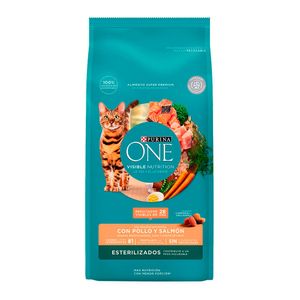 Alimento Gato Pollo Y Salmón One
