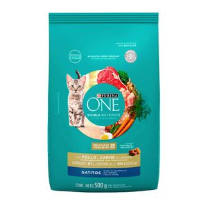 Alimento Gato Pollo Y Carne One