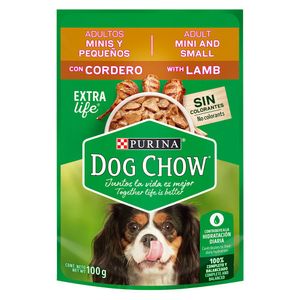 Alimento Perro Adulto Mini Y Pequeño Cordero Dog Chow