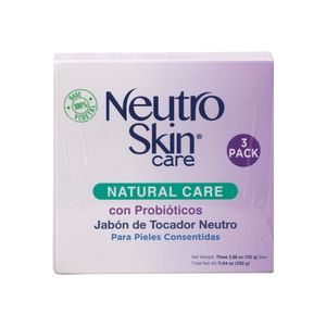 Jabón Pastilla Probióticos Neutroskin 3 Pack