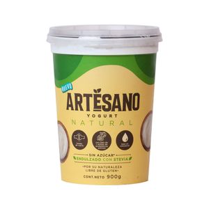 Yogurt Natural Endulzado Con Stevia Artesano