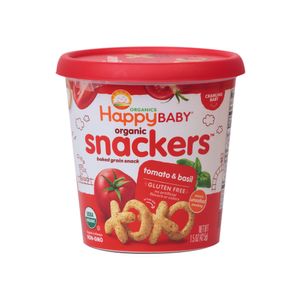 Snacks Tomate Albahaca Happy Baby