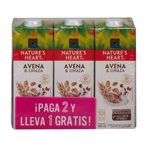 Bebida Avena Linaza Nature's Heart