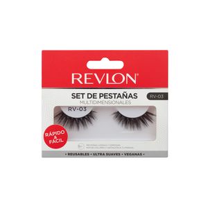 Set Pestañas Multidimensionales RV-03 Revlon