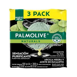 Jabón Pastilla Sensación Purificante Palmolive 4 Pack
