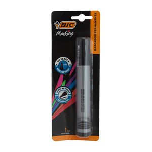 Marcador Permanente Negro Bic