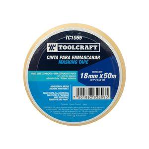 Masking Tape 18mm x 50mts. Toolcraft