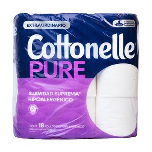 Papel Higiénico Doble Hoja Pure Cottonelle