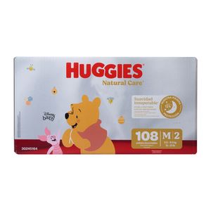Pañal Desechable Talla M/2 Natural Care Huggies