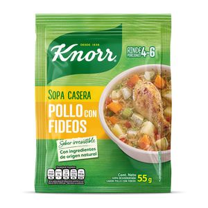 Sopa Pollo Fideos Knorr
