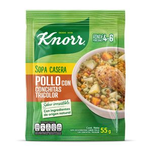 Sopa Pollo Conchitas Knorr