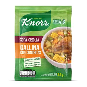 Sopa Criolla Gallina Conchitas Knorr