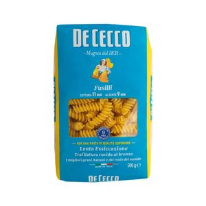 Pasta Fusilli No.34 De Cecco